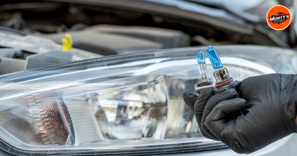Can I replace a broken headlight?>